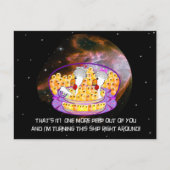 宇宙鶏 ポストカード (正面)