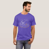宇宙1より魚が多い Tシャツ (正面フル)