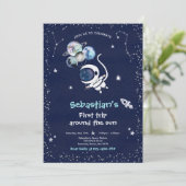 宇宙1歳の誕生日パーティーが初めのまわりにて太陽を旅する 招待状 (スタンド正面)