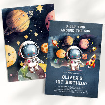 宇宙1歳誕生日パーティー 太陽を一周する最初の旅