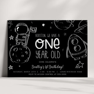 宇宙1st誕生日 – ヒューストン招待状 招待状