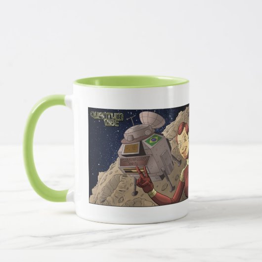 宇宙2の調子のマグのQuantumのVibeニコール マグカップ (左)