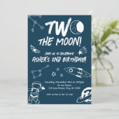 宇宙2月2日の誕生日 招待状 (スタンド正面)