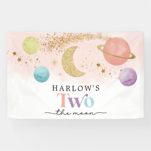 宇宙2月2日の誕生日 横断幕 (横)