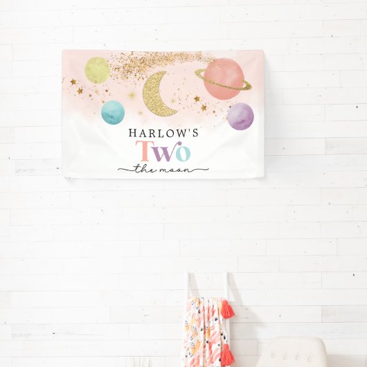 宇宙2月2日の誕生日 横断幕 (インサイチュ)