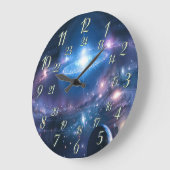 宇宙24時間壁時計 ラージ壁時計 (傾斜)