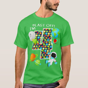 宇宙4歳の誕生日4歳のシステム太陽のA Tシャツ