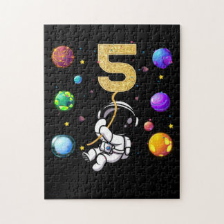 宇宙5年前5誕生日惑星宇宙飛行士 ジグソーパズル