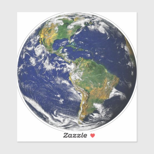 宇宙6インチSqから惑星の地球。ノートパソコンスキンシール シール (シート)