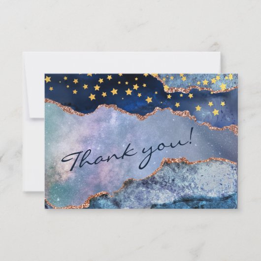 宇宙・アドベンチャー・イン・ザ・銀河系-サンキューカード 招待状 (正面)