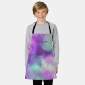 宇宙 エプロン (着用した状態)