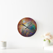 宇宙 – カオス・イン・オリオン ラウンド壁時計 (ホーム)