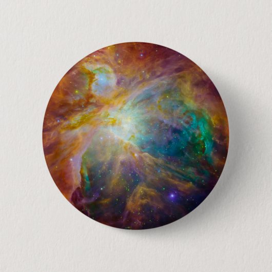 宇宙 – カオス・イン・オリオン 缶バッジ (正面)