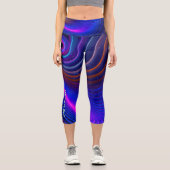 宇宙 カプリレギンス (正面)