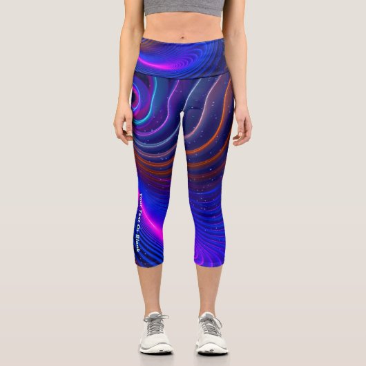 宇宙 カプリレギンス (正面)