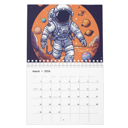 宇宙 カレンダー (3月 2026)
