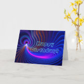 宇宙 カード (黄色い花)