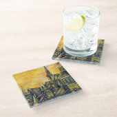 宇宙 ガラスコースター (アングル)