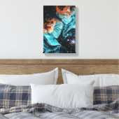 宇宙 キャンバスプリント (インサイチュ (寝室))