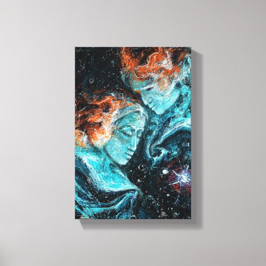 宇宙 キャンバスプリント (正面)