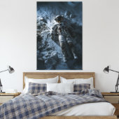 宇宙 キャンバスプリント (インサイチュ (寝室))