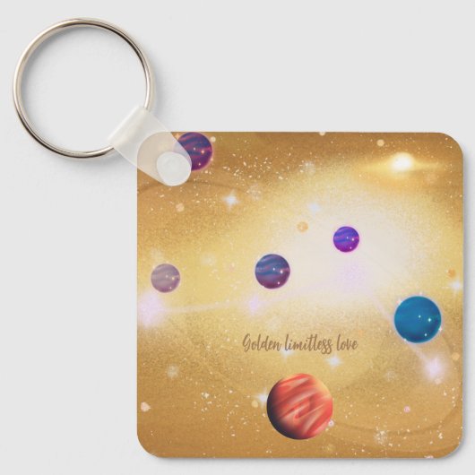 宇宙 キーホルダー (正面)