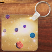 宇宙 キーホルダー (裏面)