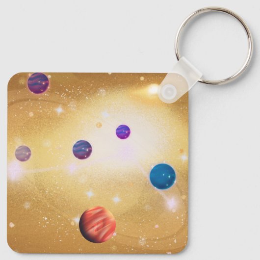 宇宙 キーホルダー (裏面)