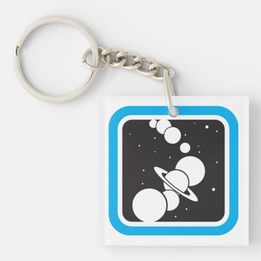 宇宙 キーホルダー (正面)