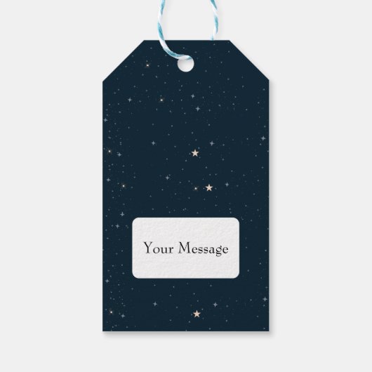 宇宙 ギフトタグ (裏面)