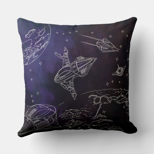 宇宙 クッション (裏面)