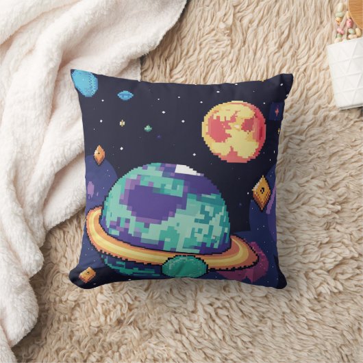 宇宙 クッション (ブランケット)