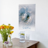 宇宙、コスモス、太陽系、地球 箔ポスター (レイダウン (キッチン))