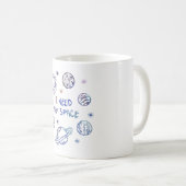 宇宙 コーヒーマグカップ (正面右)