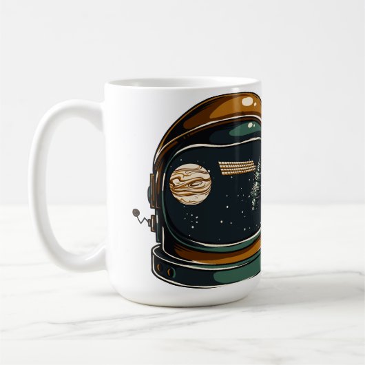 宇宙 コーヒーマグカップ (左)