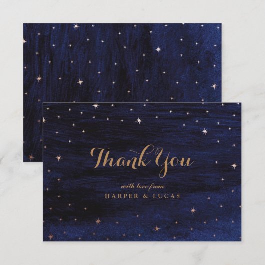 宇宙 サンキューカード (正面/裏面)