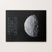 宇宙、システ太陽のム、小惑星ベルト、ベスタ ジグソーパズル (横)