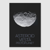 宇宙、システ太陽のム、小惑星ベルト、ベスタ マグネット招待状 (正面)