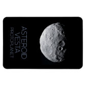 宇宙、システ太陽のム、小惑星ベルト、ベスタ マグネット (横)