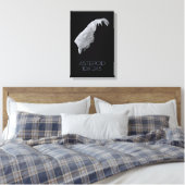 宇宙、システ太陽のム、小惑星帯、IDA 243 キャンバスプリント (インサイチュ (寝室))