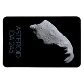 宇宙、システ太陽のム、小惑星帯、IDA 243 マグネット (横)