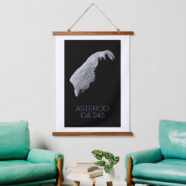 宇宙、システ太陽のム、小惑星帯、IDA 243 吊り下げ型タペストリー