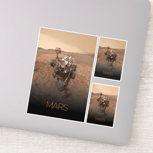 宇宙、システ太陽のム、惑星火星、好奇心 シール (詳細)