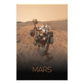 宇宙、システ太陽のム、惑星火星、好奇心 フォトプリント            (正面)