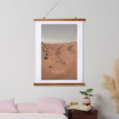 宇宙、システ太陽のム、惑星火星、好奇心 吊り下げ型タペストリー (寝室)