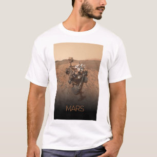宇宙、システ太陽のム、惑星火星、好奇心 Tシャツ