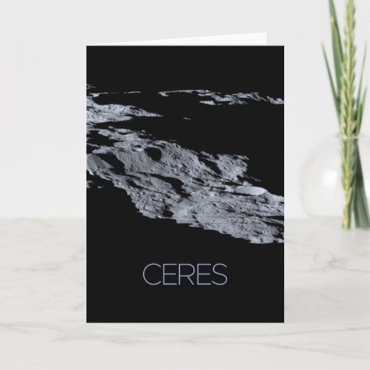 宇宙、システ太陽のム、矮星セレス カード (正面)