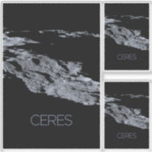 宇宙、システ太陽のム、矮星セレス シール (正面)
