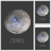宇宙、システ太陽のム、矮星セレス シール (正面)