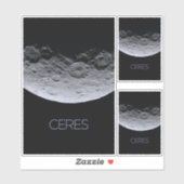 宇宙、システ太陽のム、矮星セレス シール (シート)